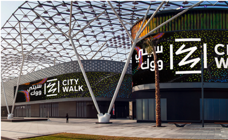 Dubai City Walk: Times Square at the Gulf Powered by PIXCOM Technologies