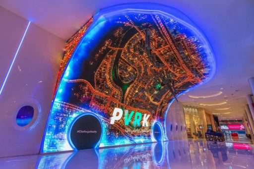 PIXCOM Curved LED Display ready to welcome visitors at  Emaar Entertainment’s VR Park